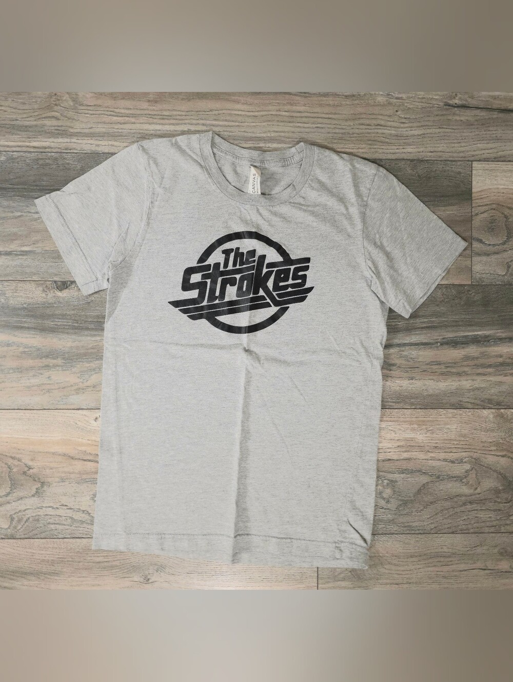 The Strokes Men's Graphic Tee - Light Gray